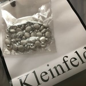 Satin wedding dress buttons